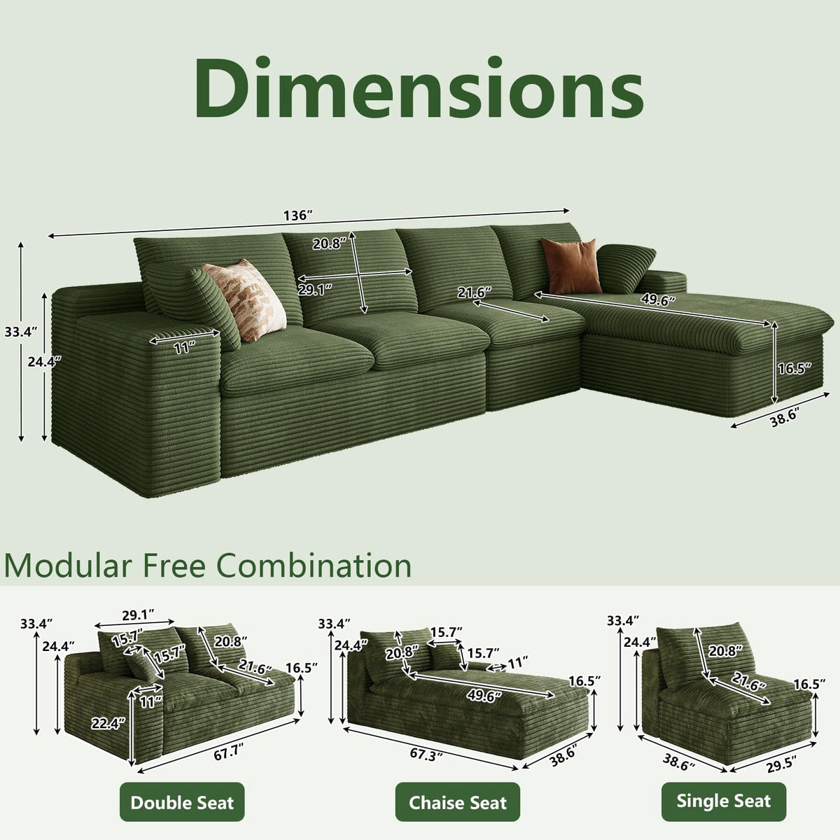 Green L-4 Right W2824S00134-ZZ