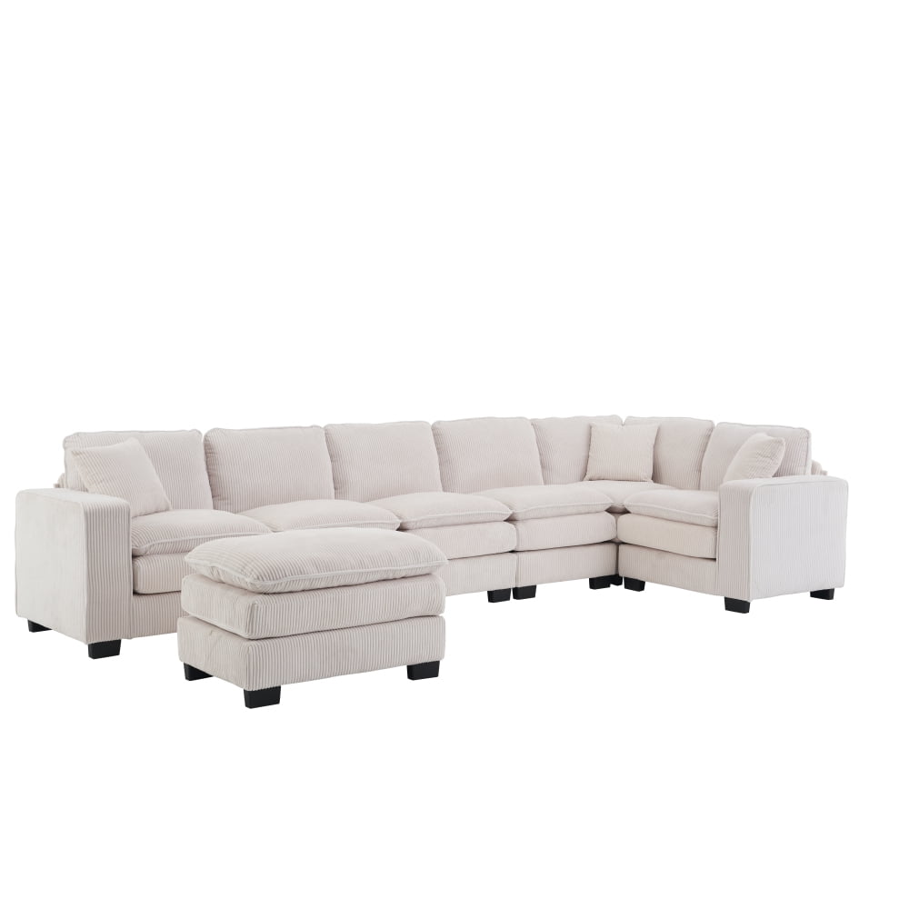 White + Corduroy + 7 Seat W2363S00039