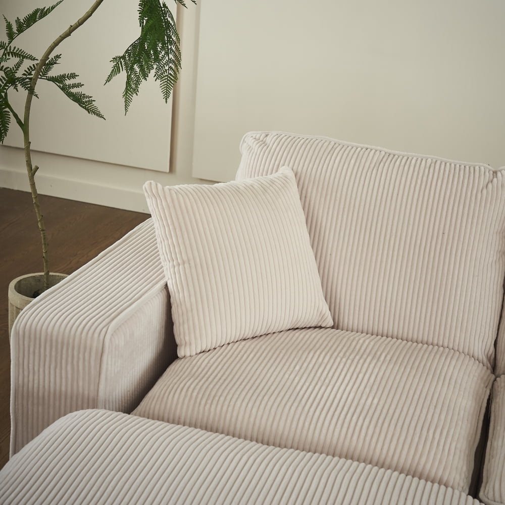 White + Corduroy + 7 Seat W2363S00039
