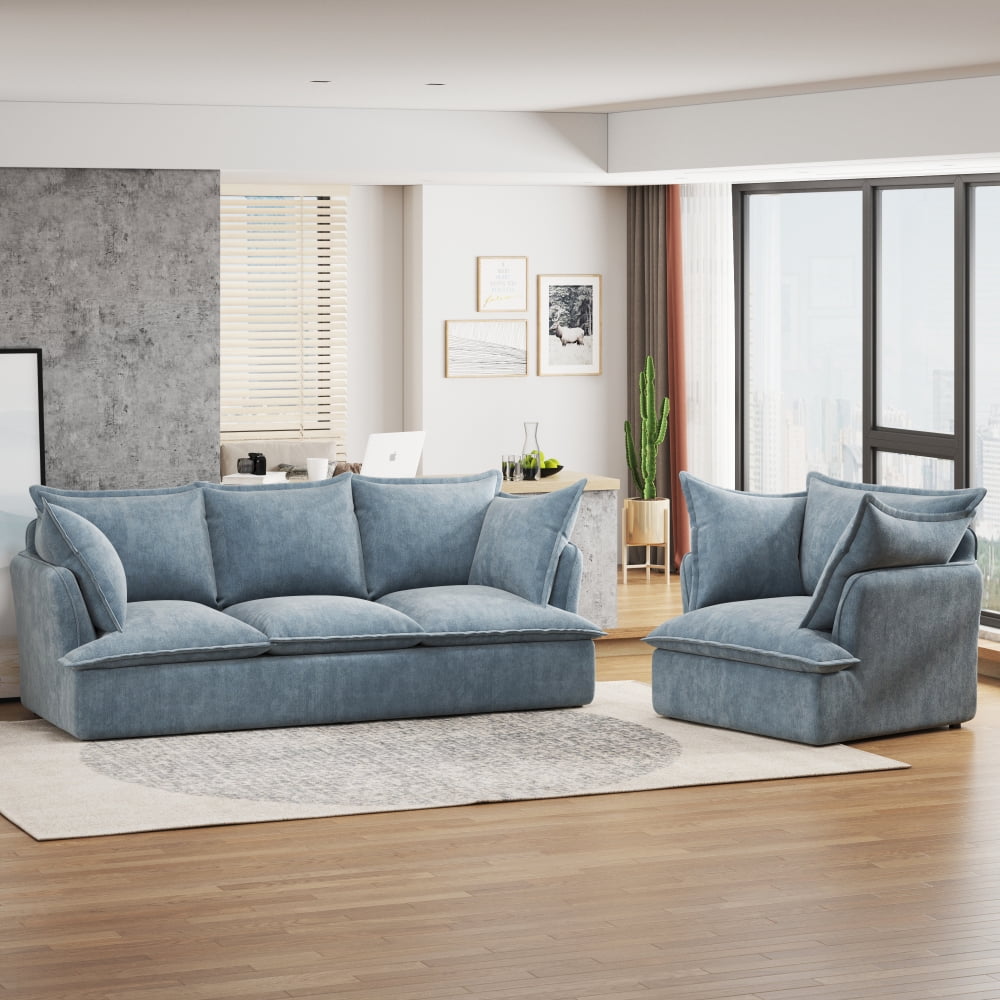 Blue + Chenille-4 W1669S00016