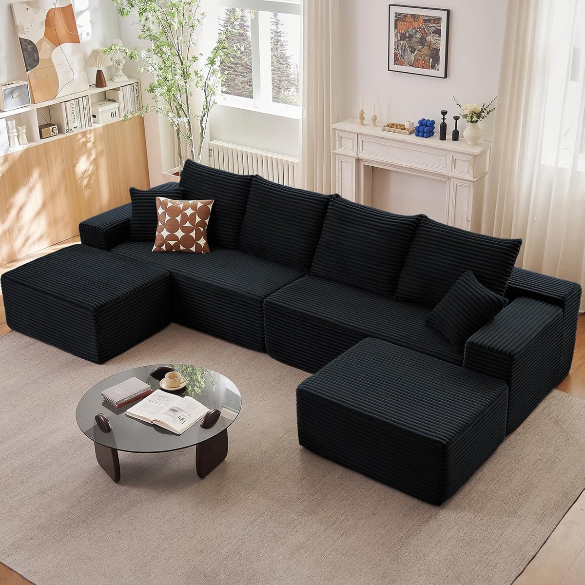 Black 4U W2824DIY01-xin4Ublack