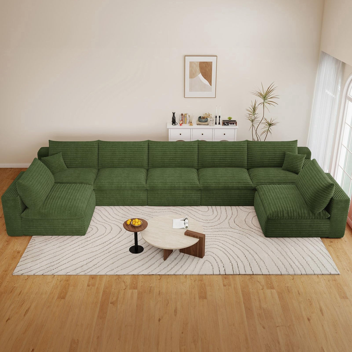 Green U-7 Seater W2824DIY152-Z