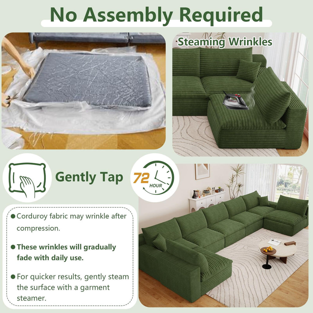 Green U-7 Seater W2824DIY152-Z