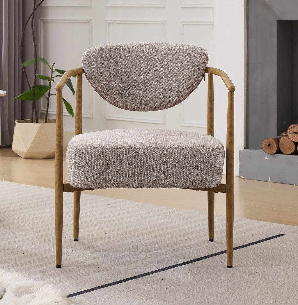 Beige + Fabric + Iron + Foam set of 2 W3149S00002