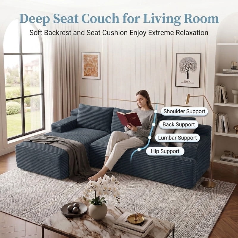 Dark Gray Left Facing Chaise W5571P500143gen