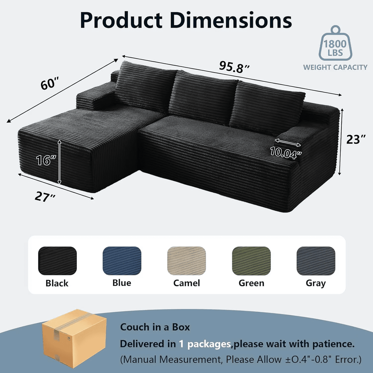 Black 96 Left W2339P409427