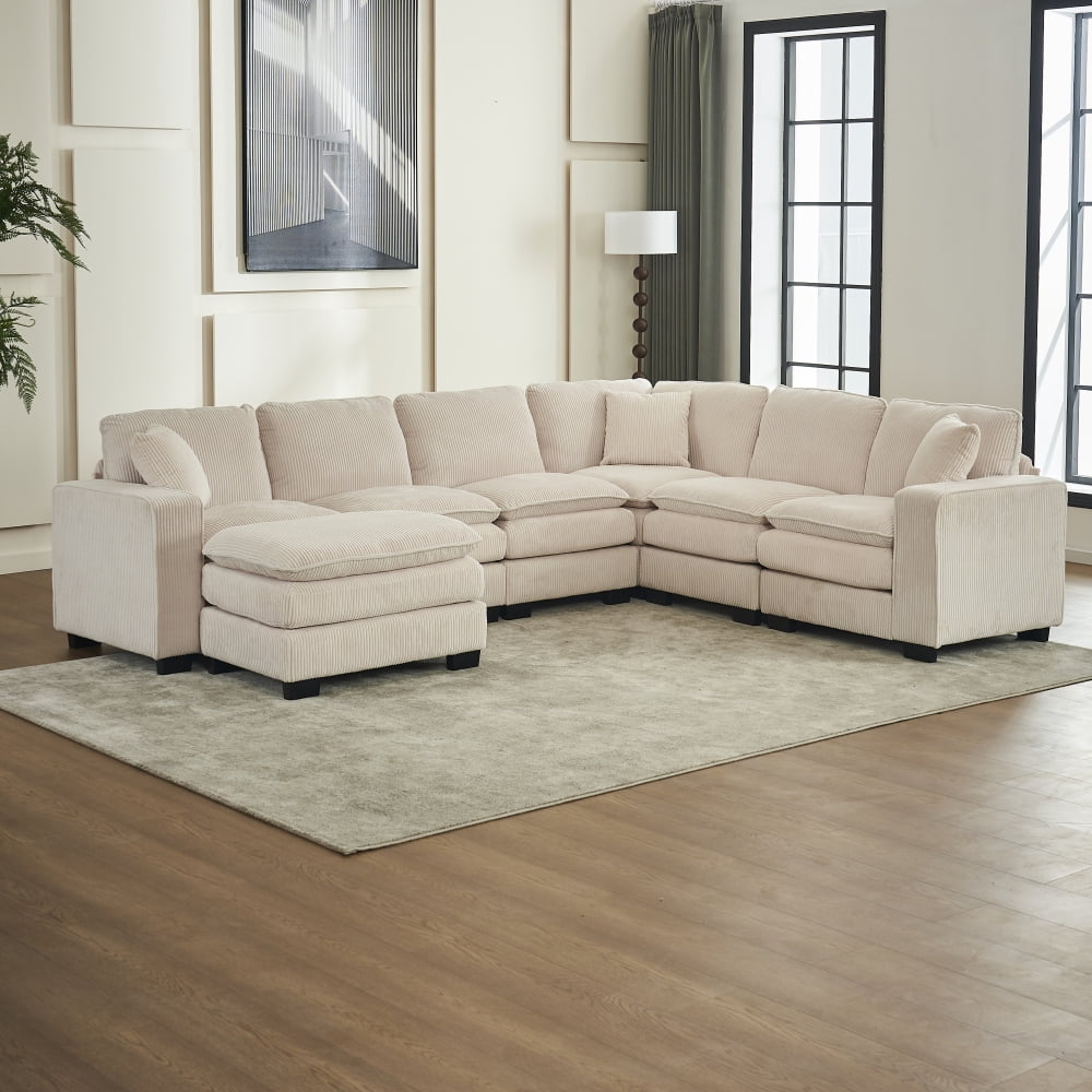 White + Corduroy + 7 Seat W2363S00039