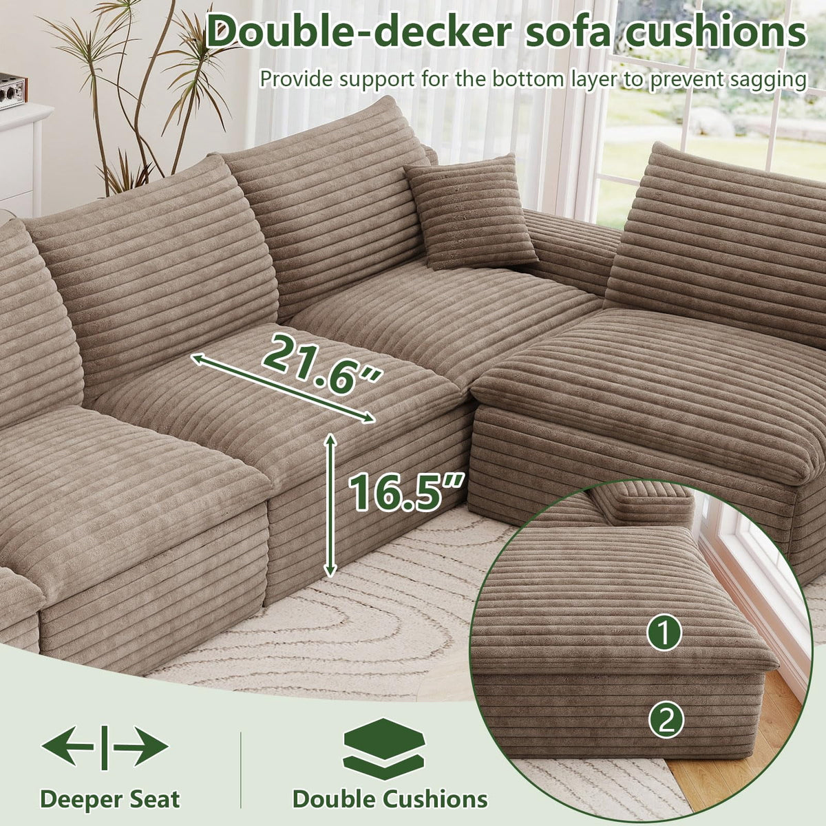 Camel U-8 Seater W2824DIY137-Z