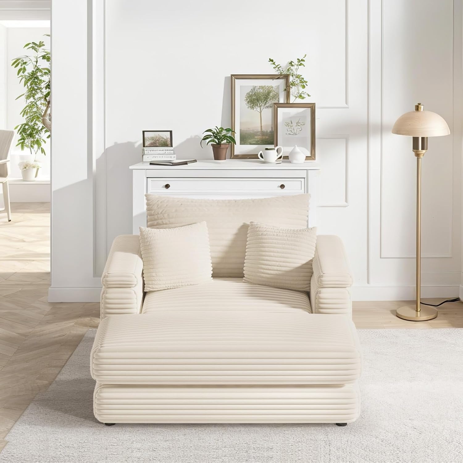 Beige SU-W834-SCC-Beige-43 Inch
