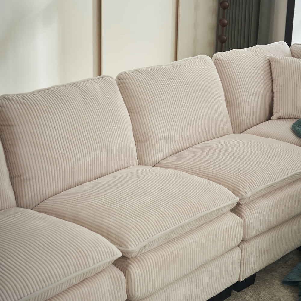 White + Corduroy + 7 Seat W2363S00039