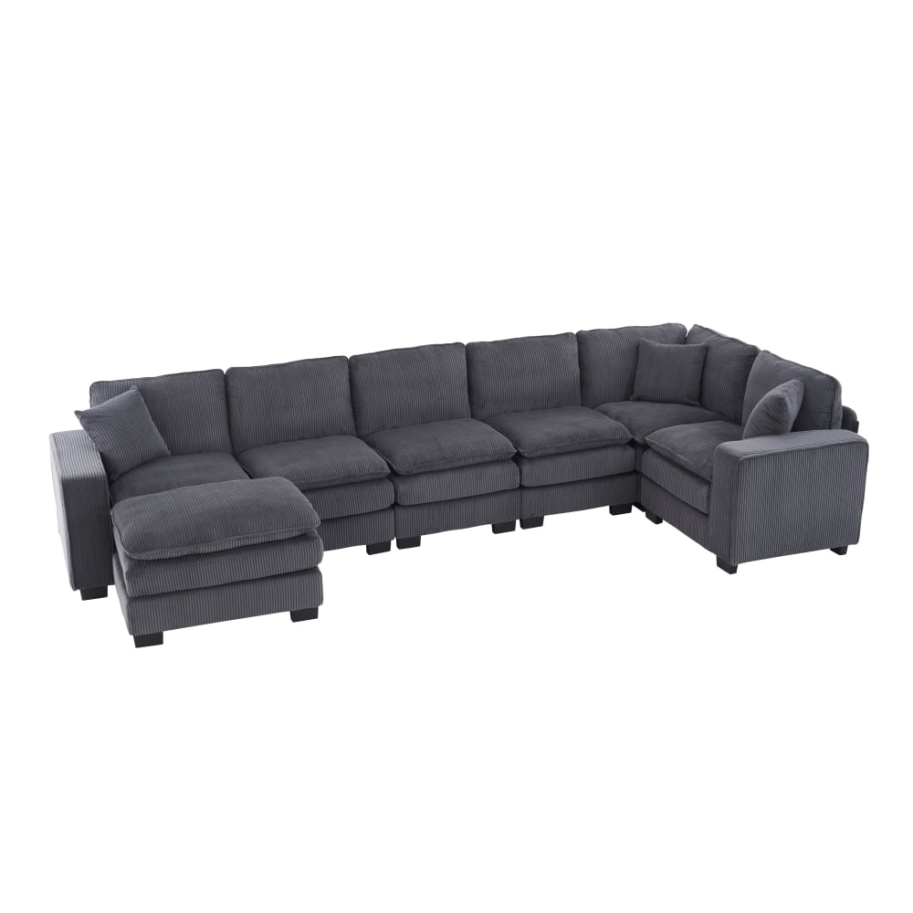 Grey + Corduroy + 7 Seat W2363S00041