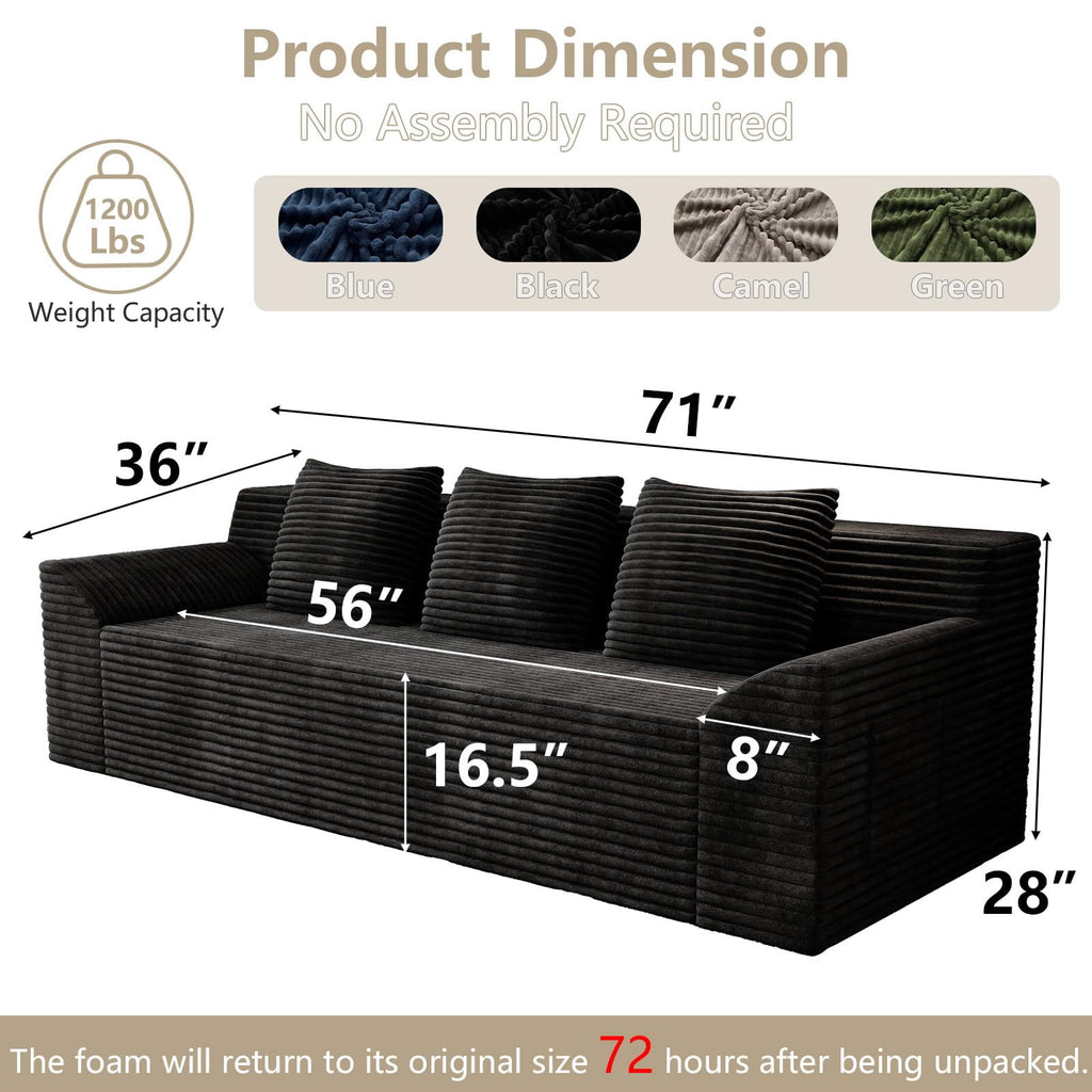71"Black W5571P440914-Z