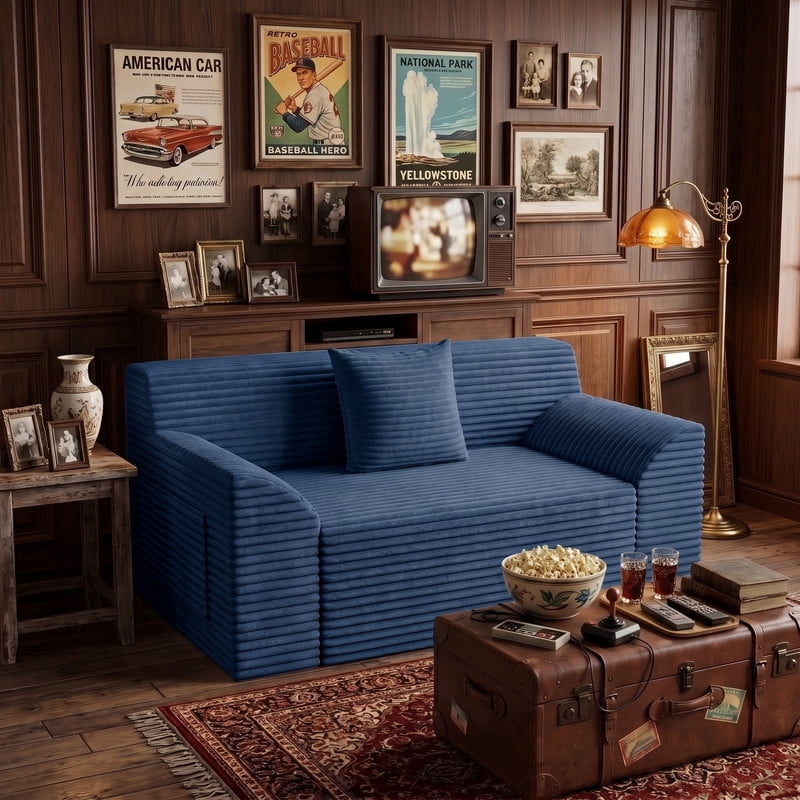Blue Modern W5571P530464-Blue