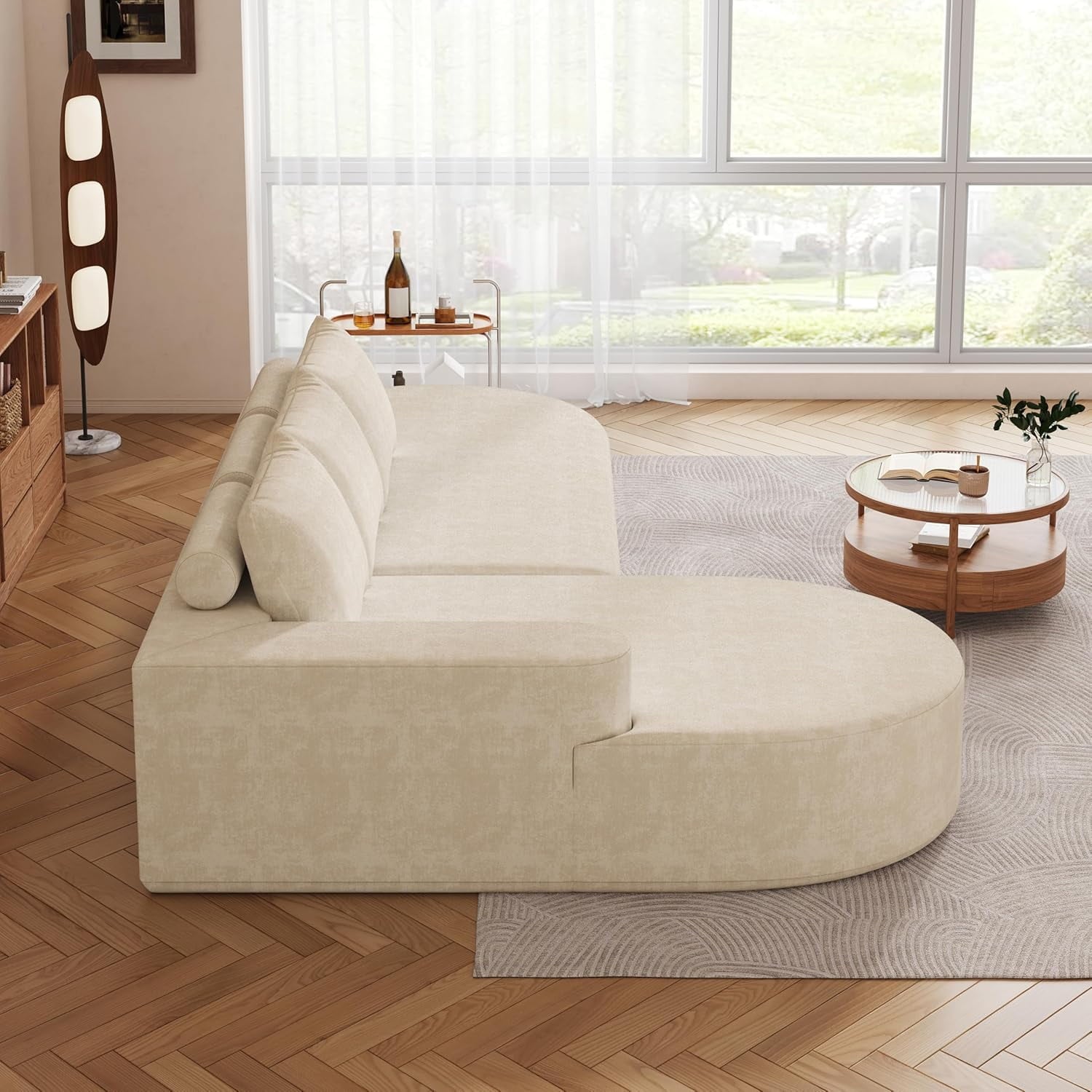 Beige Left Chaise W834S00454