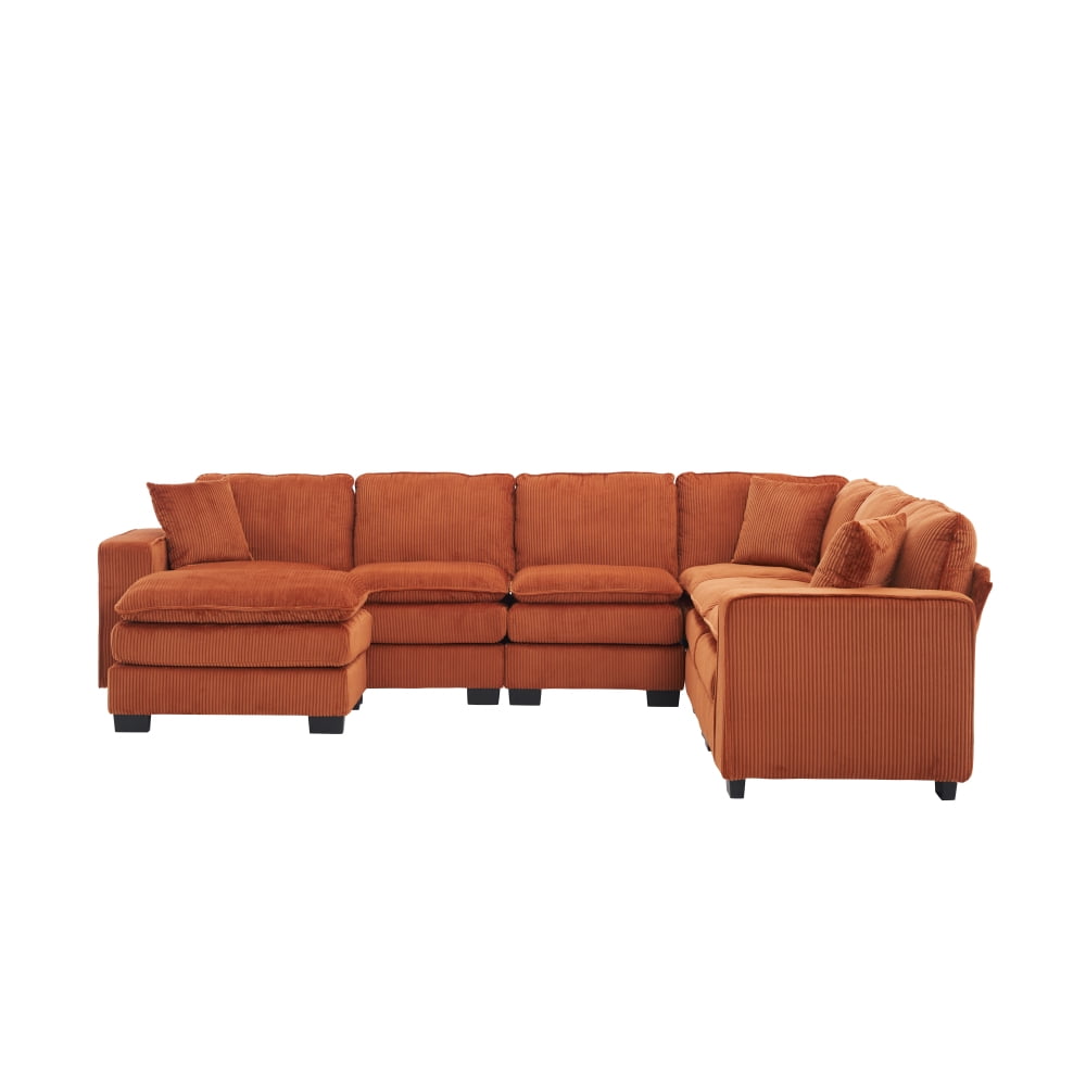 Orange + Corduroy + 7 Seat W2363S00043