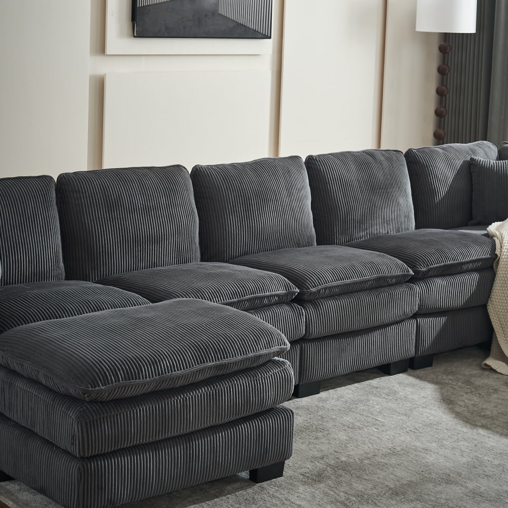 Grey + Corduroy + 7 Seat W2363S00041
