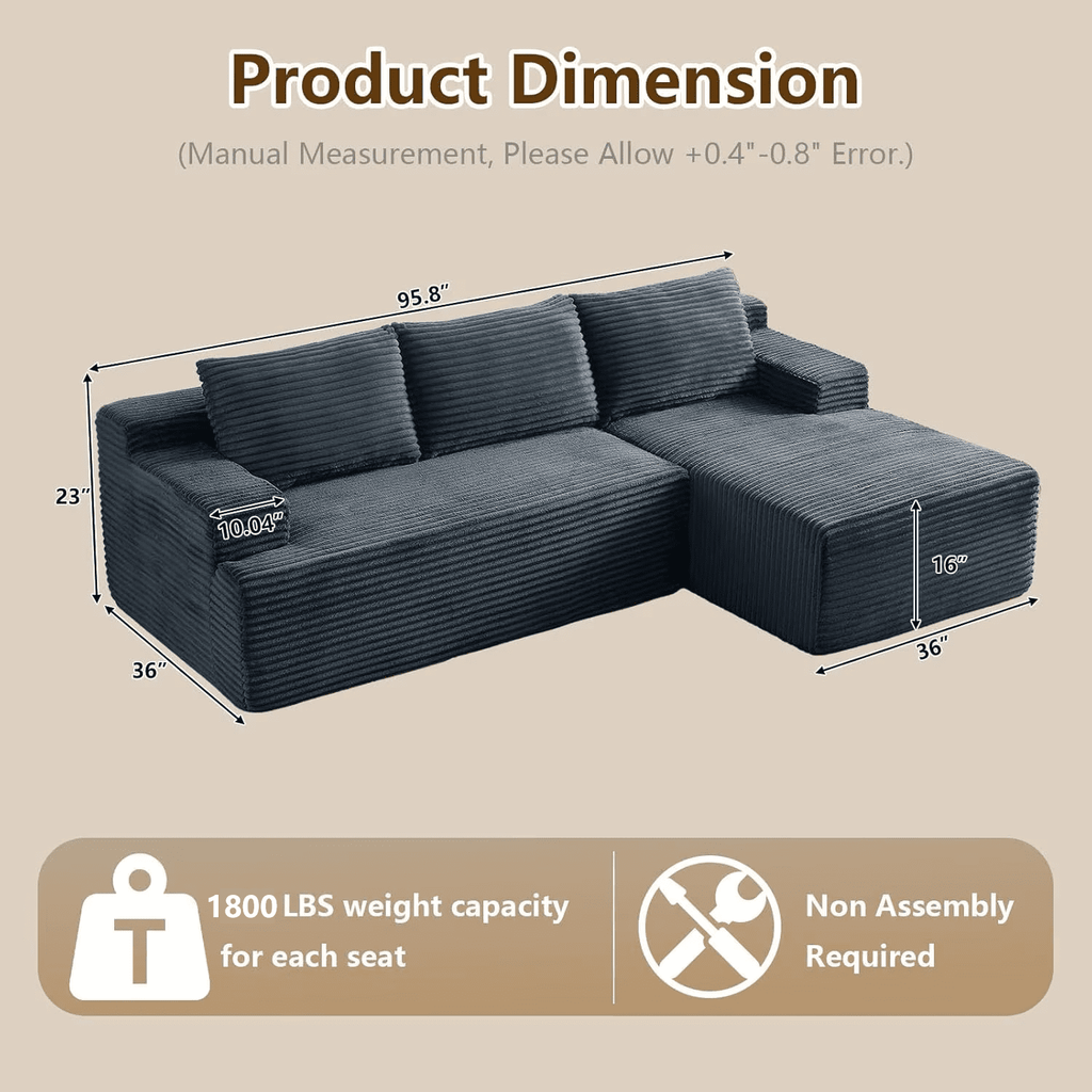 Dark Gray 96 Right W2339P409433