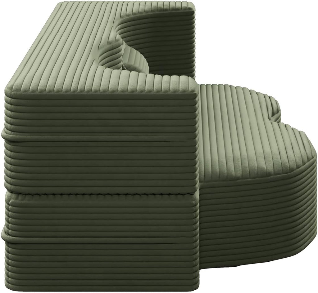 Green Plush Corduroy W1885P369586