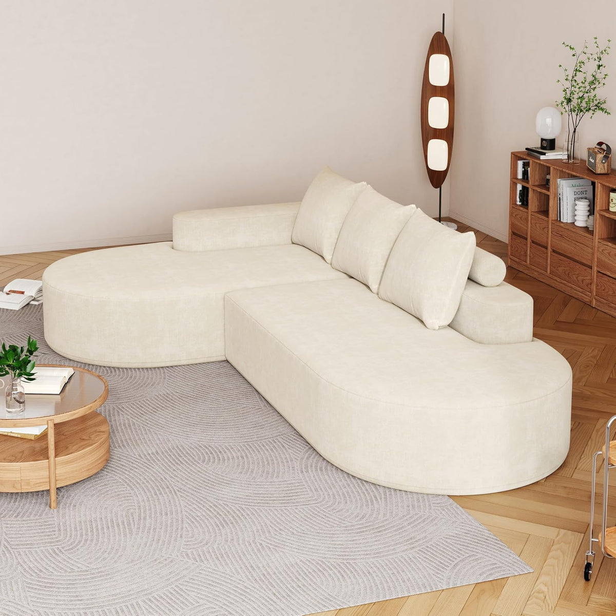 Beige Left Chaise W834S00454