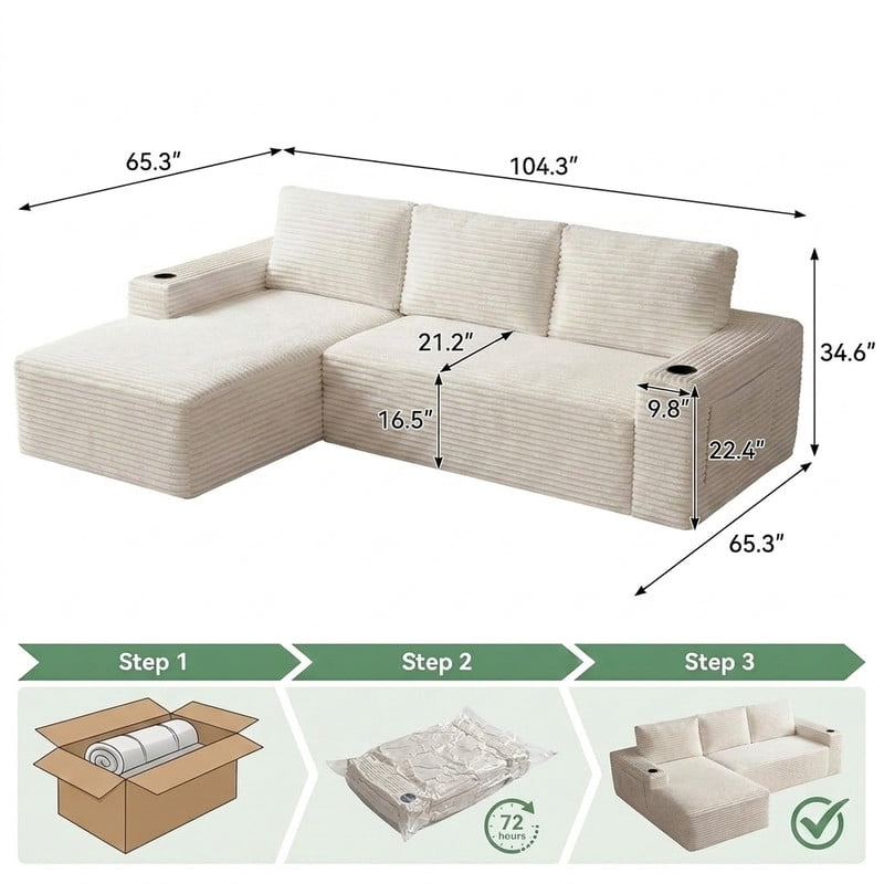 White 105 Left W5515S00022