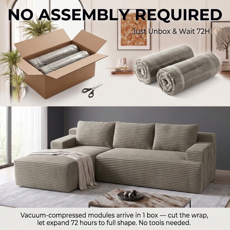 Camel Left Facing Chaise W5571P500145gen