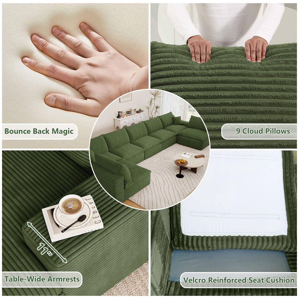 Green U-7 Seater W2824DIY152-Z