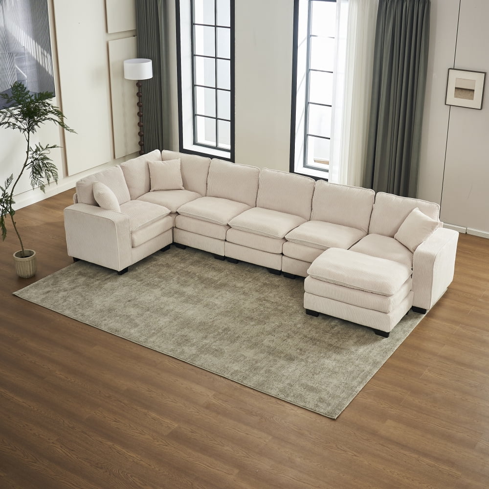 White + Corduroy + 7 Seat W2363S00039