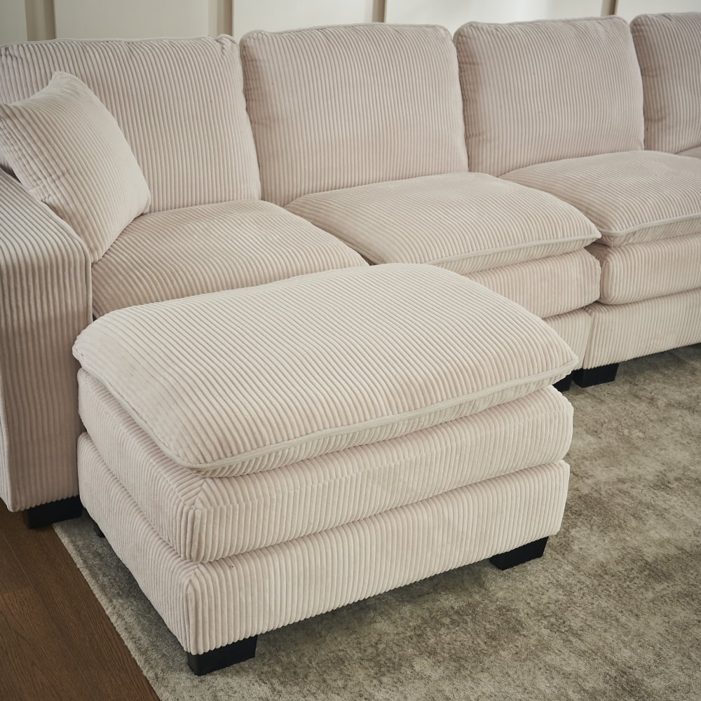 White + Corduroy + 7 Seat W2363S00039
