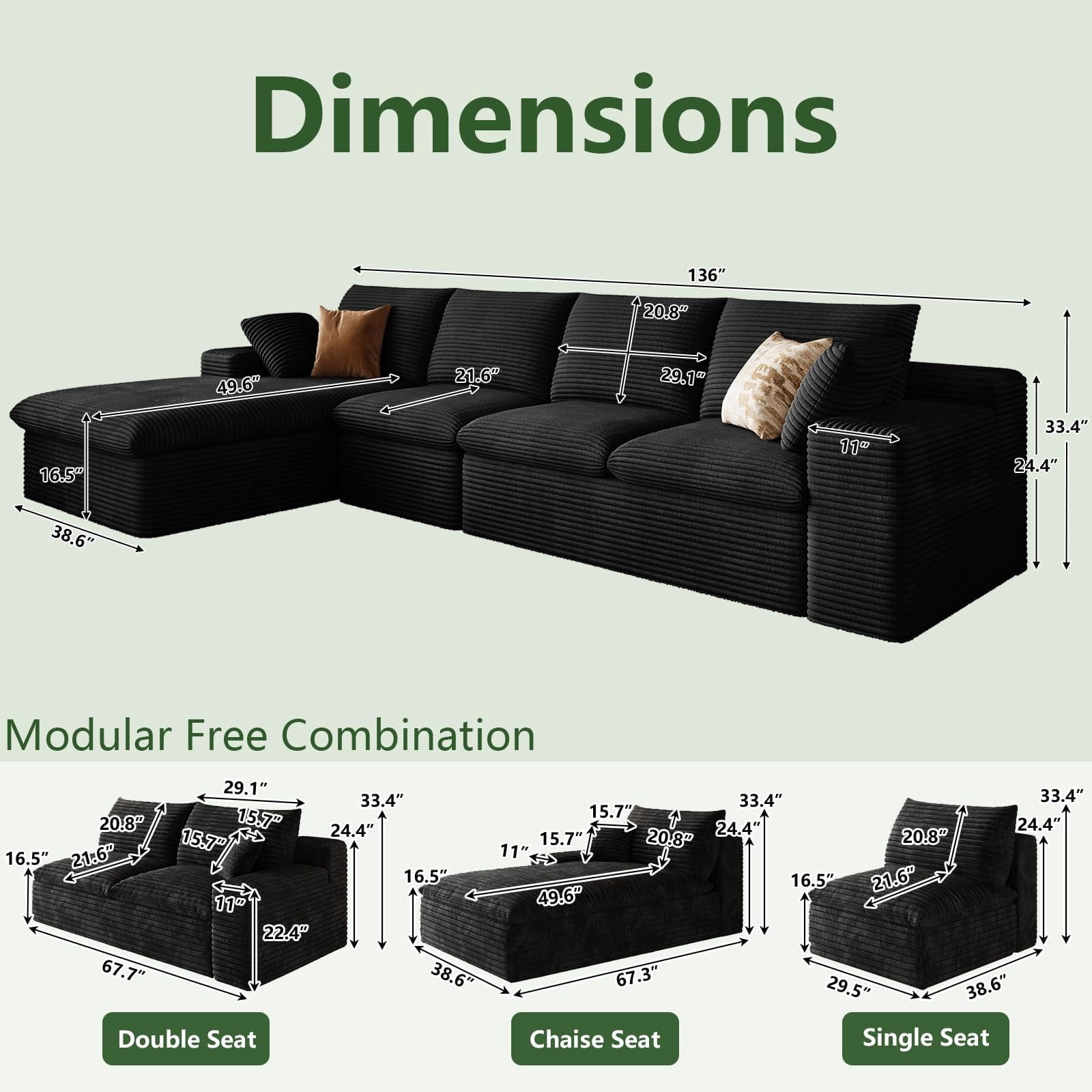 Black L-4 Left W2824S00149-Z