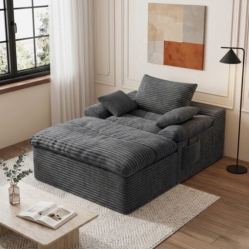Dark Gray Modern W5571P530496-dark gary