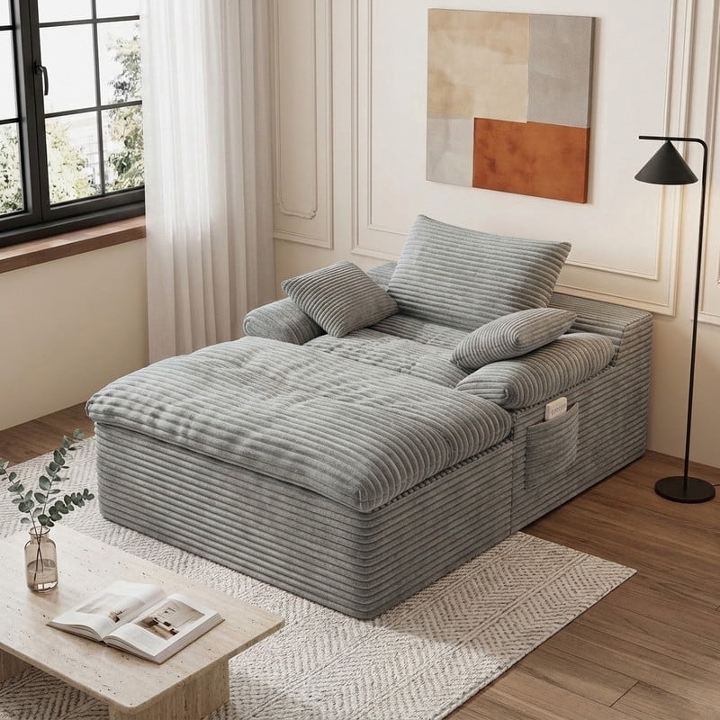 Light Gray Modern W5571P530495-light gray