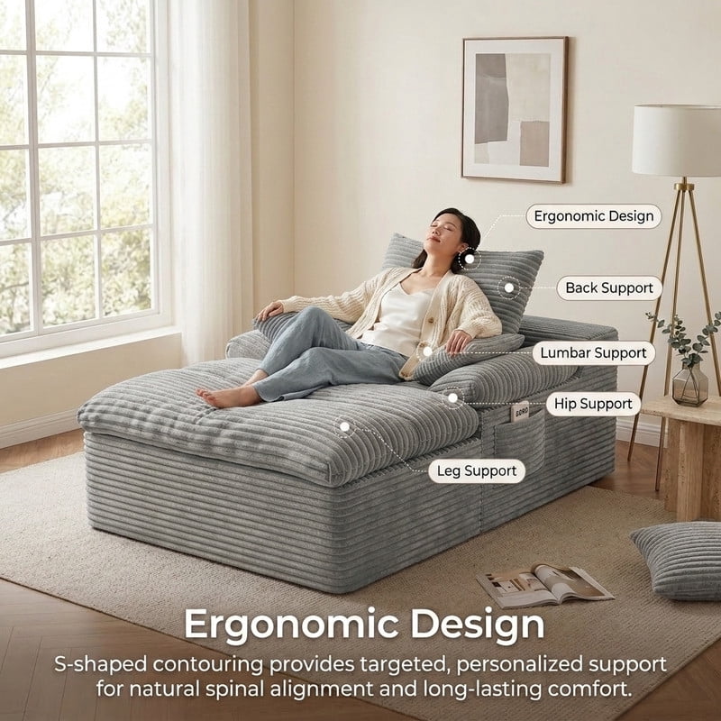 Light Gray Modern W5571P530495-light gray
