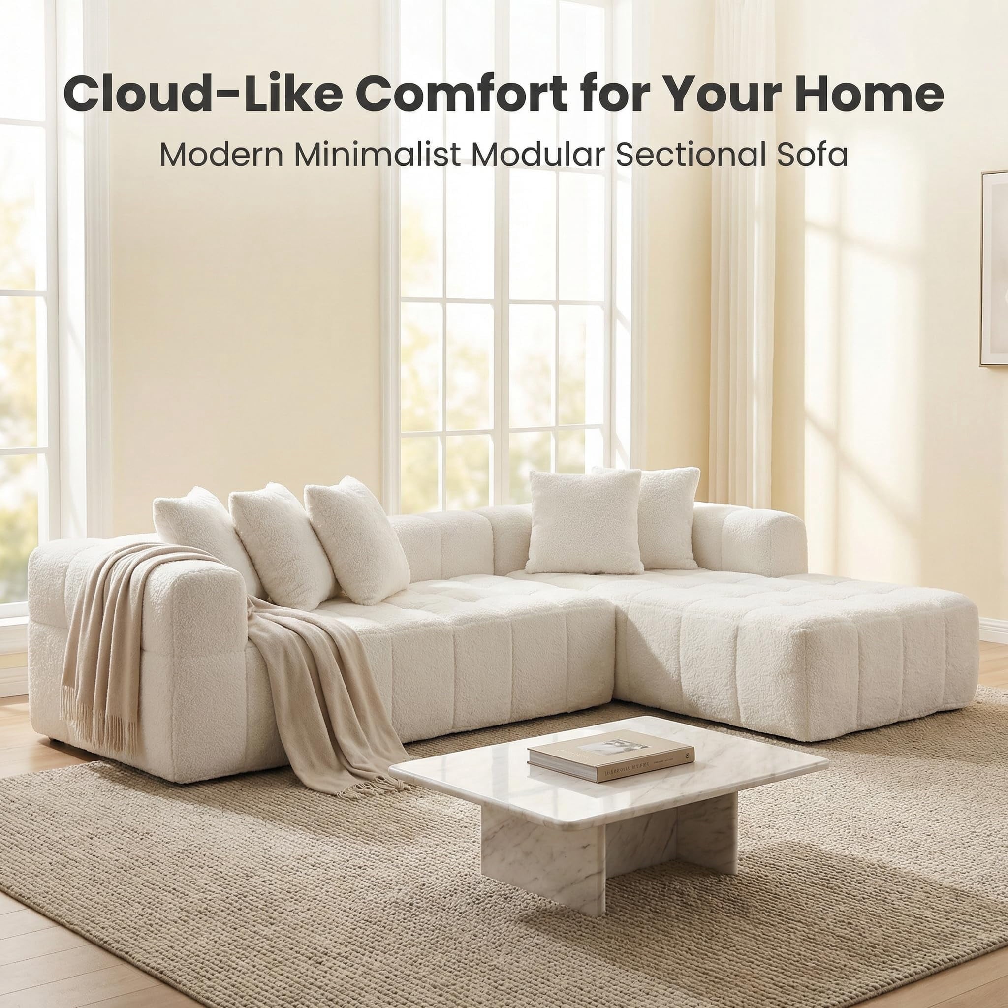 White Right Chaise W5515S00014