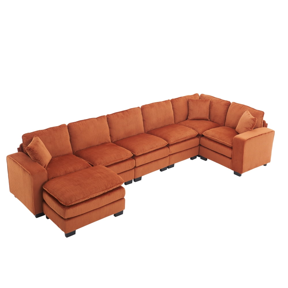 Orange + Corduroy + 7 Seat W2363S00043