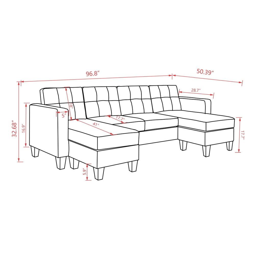 Blue + Linen + Foam + 4 Seat W1669S00004