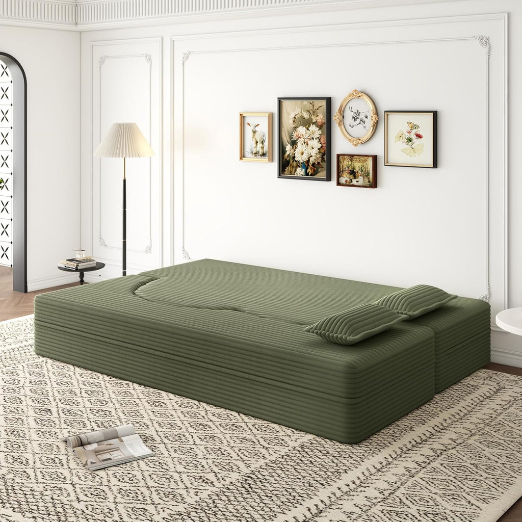 Green Plush Corduroy W1885P369586