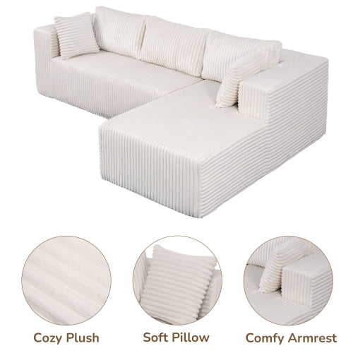 Beige Right Chaise W1710S00427