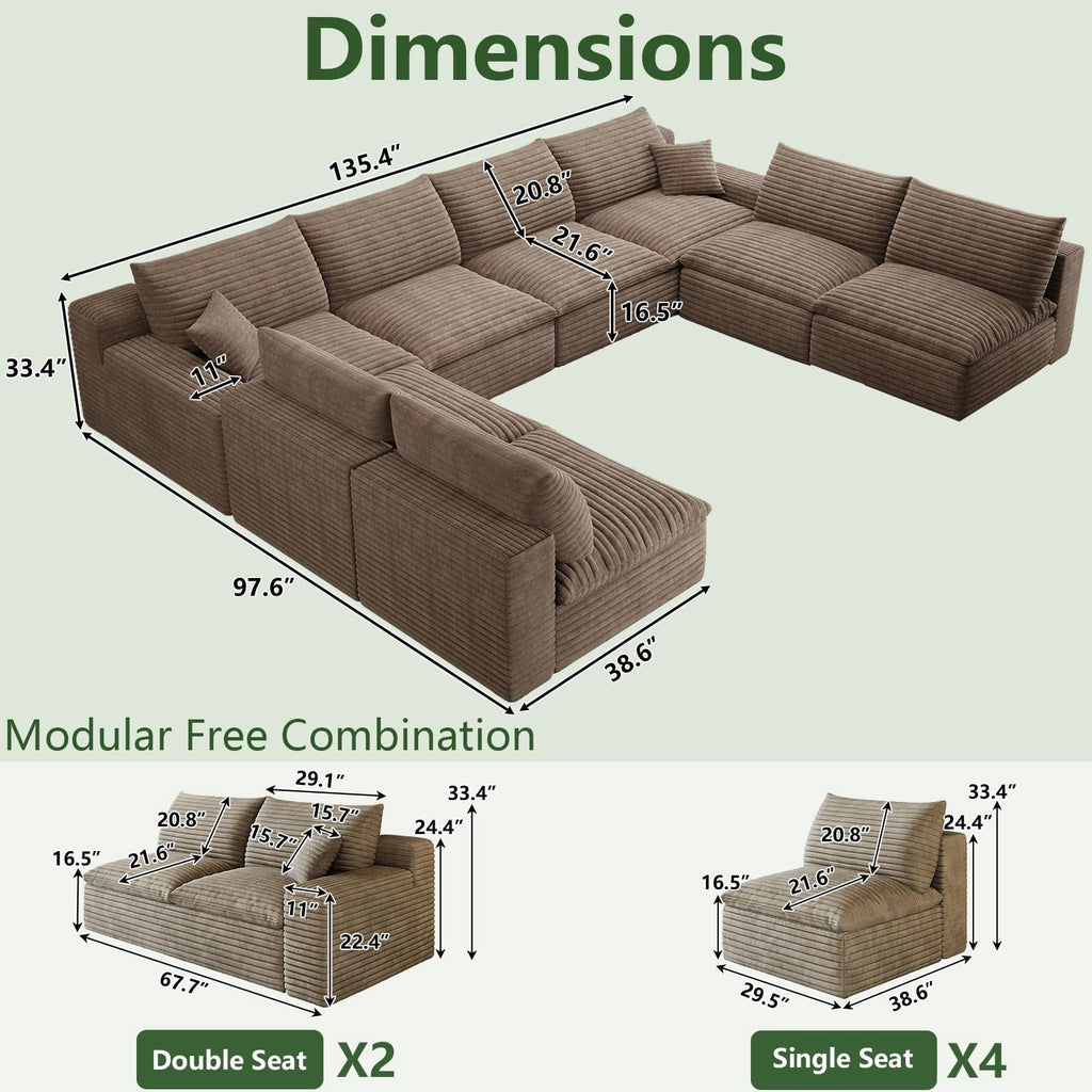 Camel U-8 Seater W2824DIY137-ZZ