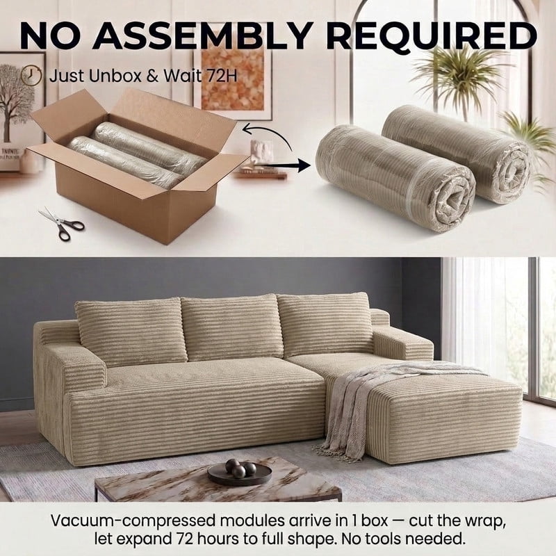 Camel Right Facing Chaise W5571P500144gen