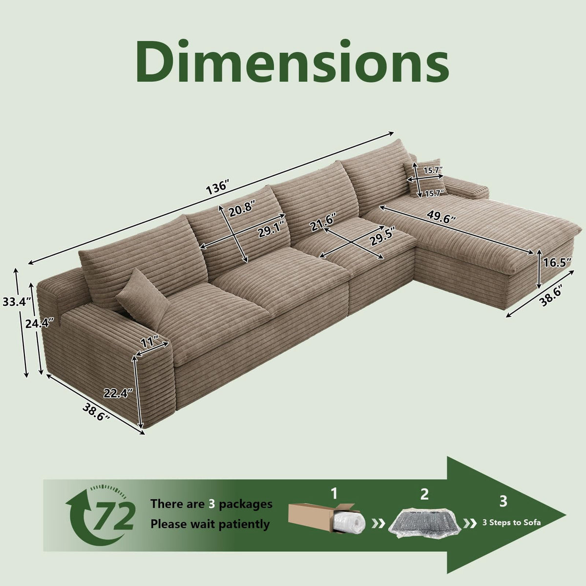 Camel L-4 Right W2824S00142-ZZ