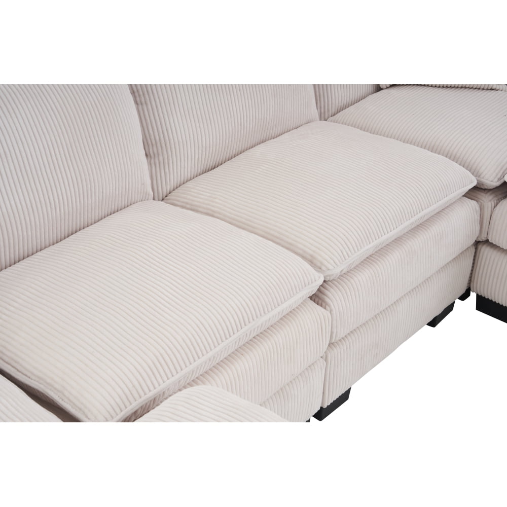 White + Corduroy + 7 Seat W2363S00039