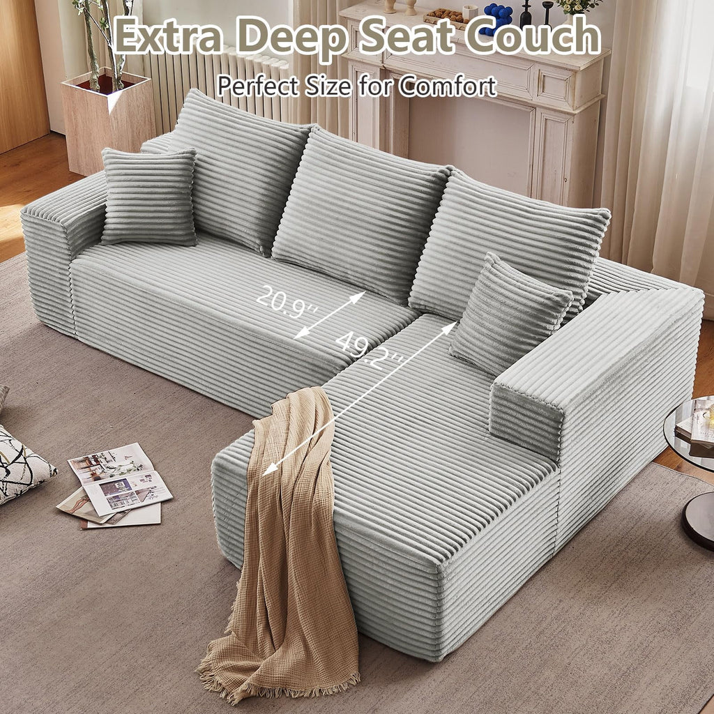 Gray 107" Right Facing Chaise W2824S00038//////