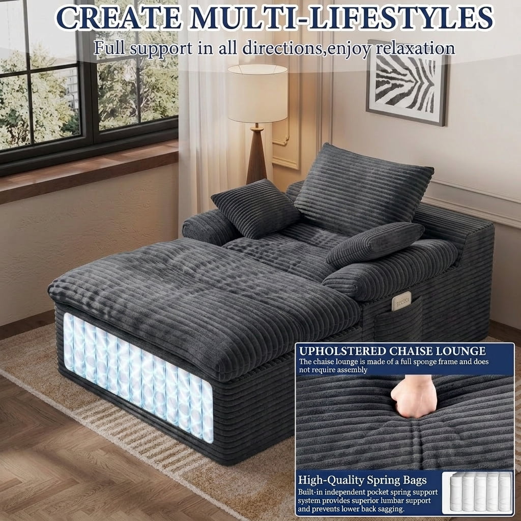 Dark Gray Modern W5571P530496-dark gary