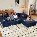 Blue Right-facing chaise W3315P374750-L-right-blue
