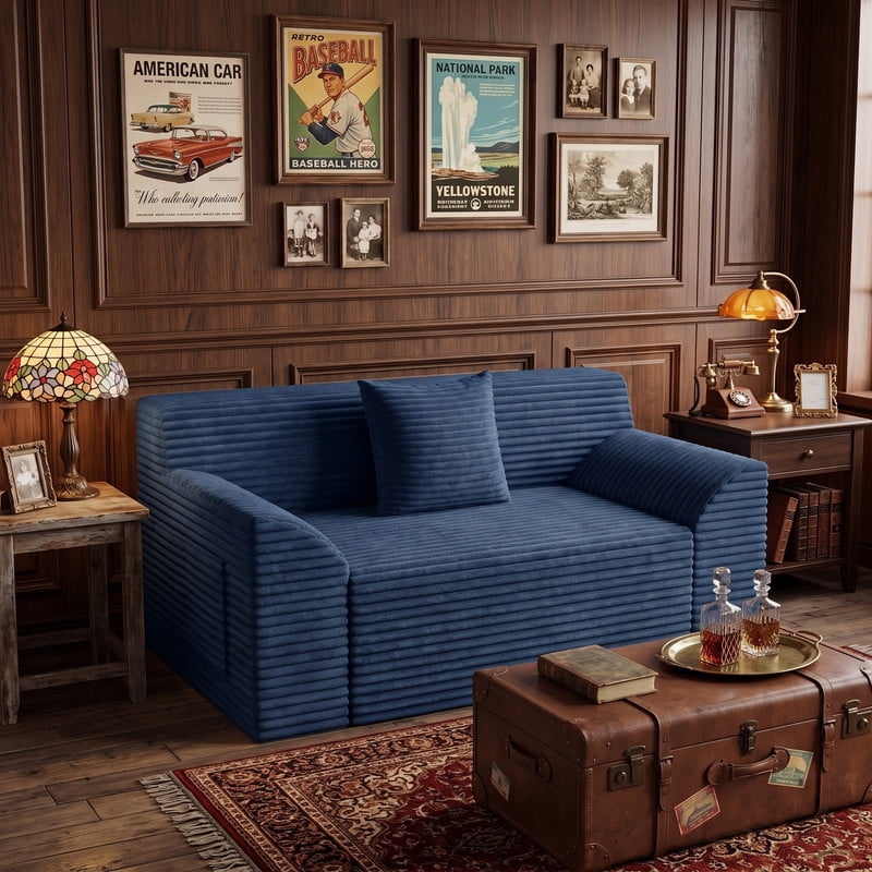 Blue Modern W5571P530464-Blue