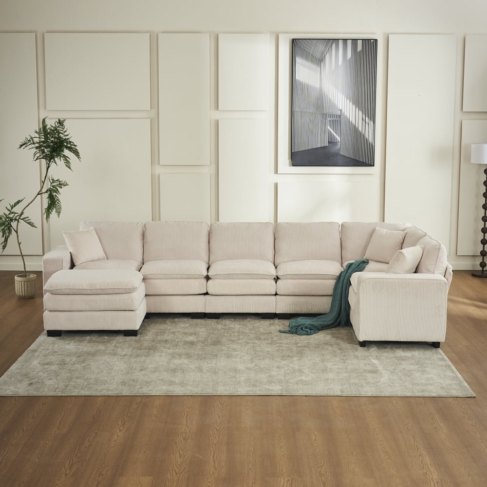 White + Corduroy + 7 Seat W2363S00039