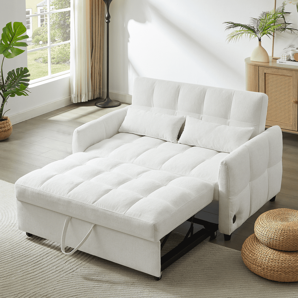 Beige + Chenille + Foam + 2 Seat N719S001710A