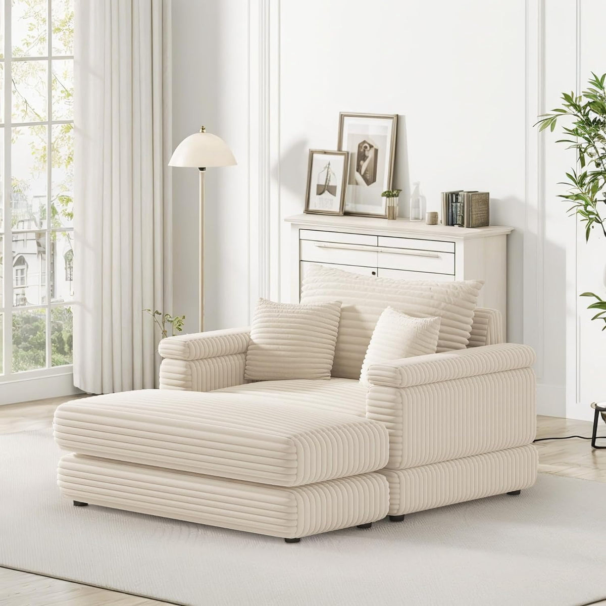 Beige SU-W834-SCC-Beige-43 Inch