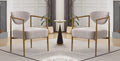 Beige + Fabric + Iron + Foam set of 2 W3149S00002