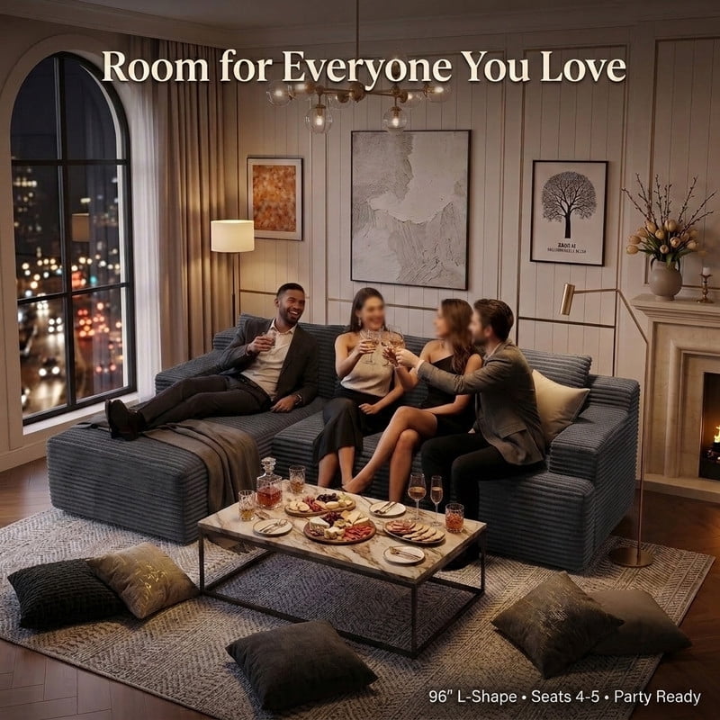 Dark Gray Left Facing Chaise W5571P500143gen